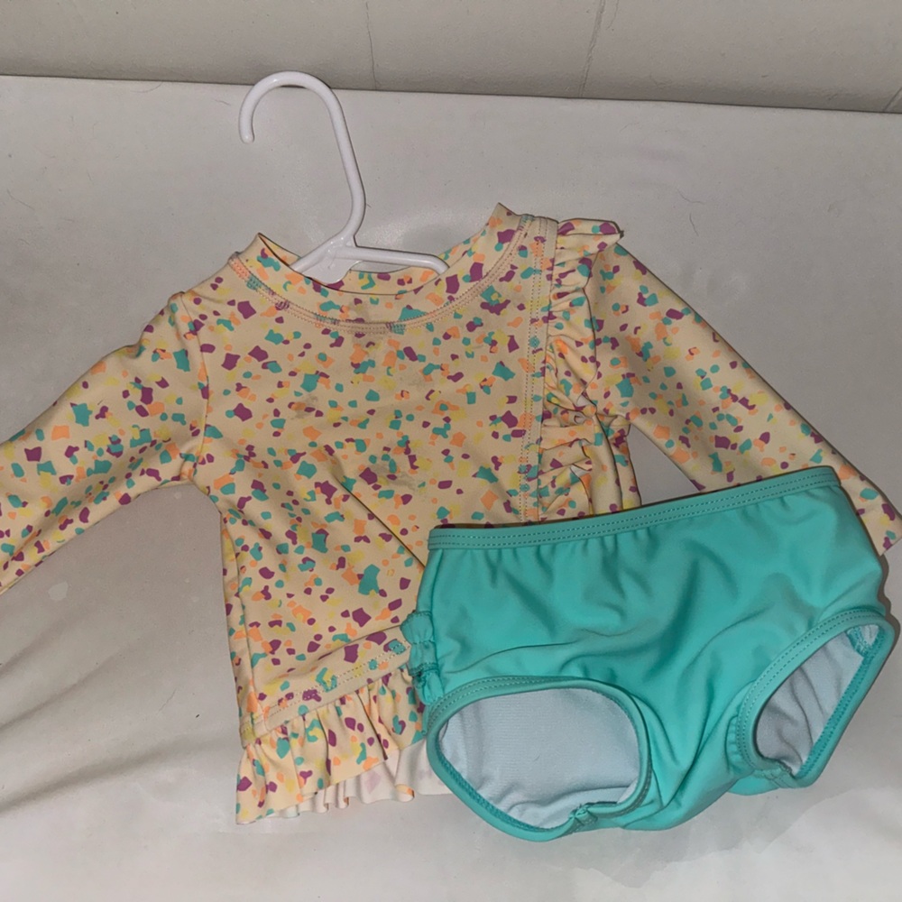 Ruffle butt swimsuit